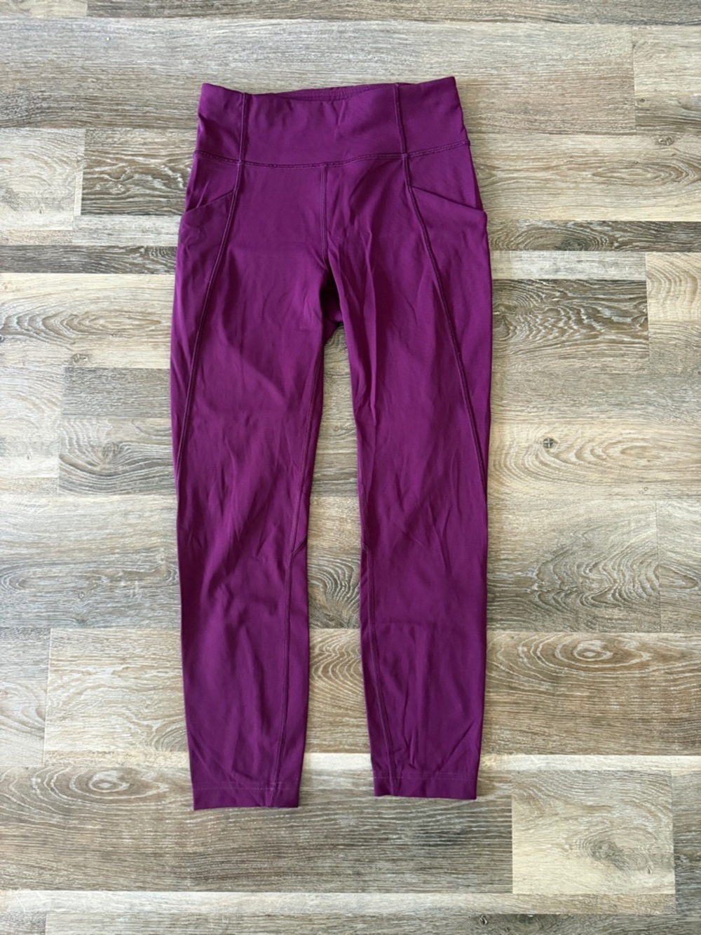 Lululemon Dark Pink Leggings